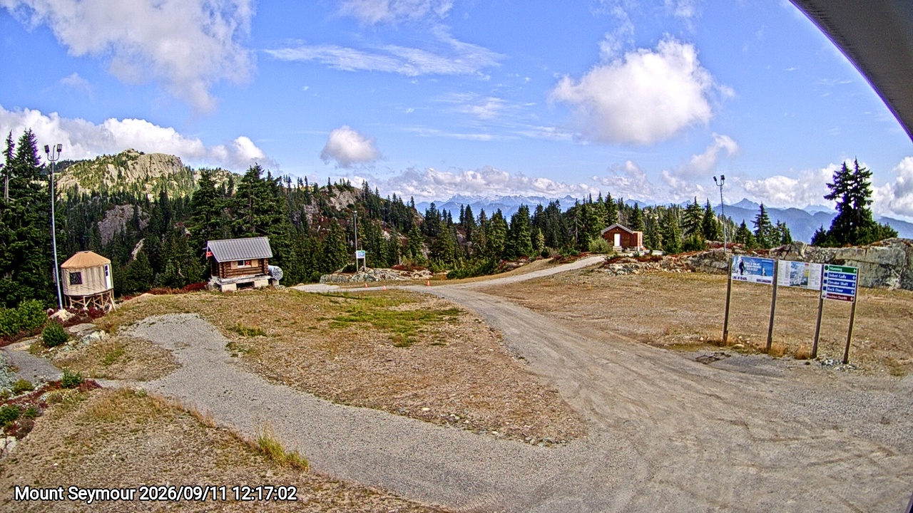Webcam frame from Mount Seymour at 2026/09/11 12:00