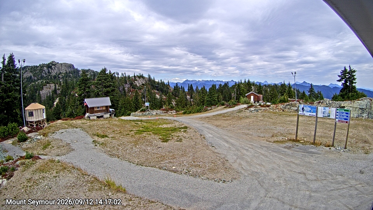 Webcam frame from Mount Seymour on 2026/09/12