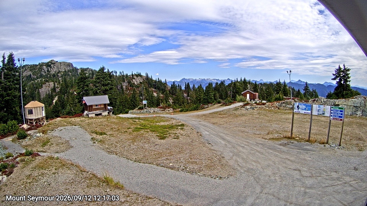 Webcam frame from Mount Seymour at 2026/09/12 12:00