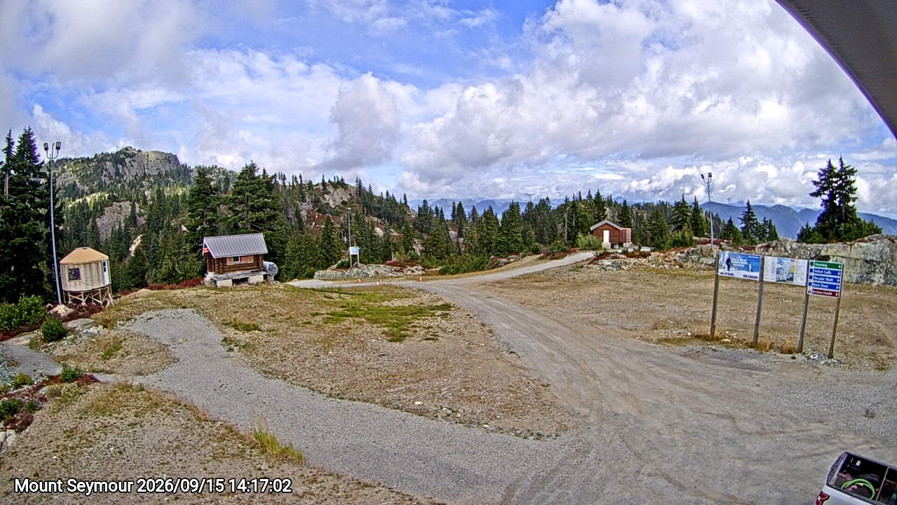 Webcam frame from Mount Seymour on 2026/09/15