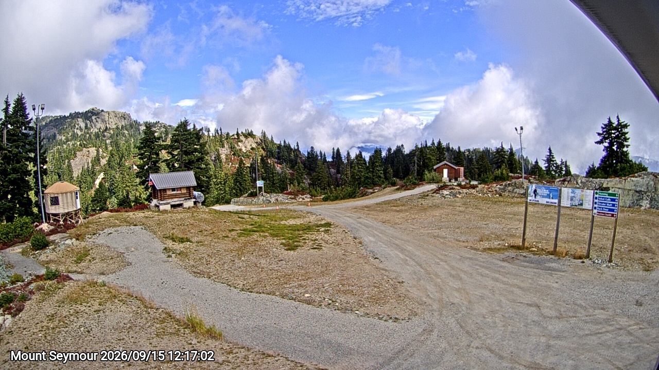 Webcam frame from Mount Seymour at 2026/09/15 12:00
