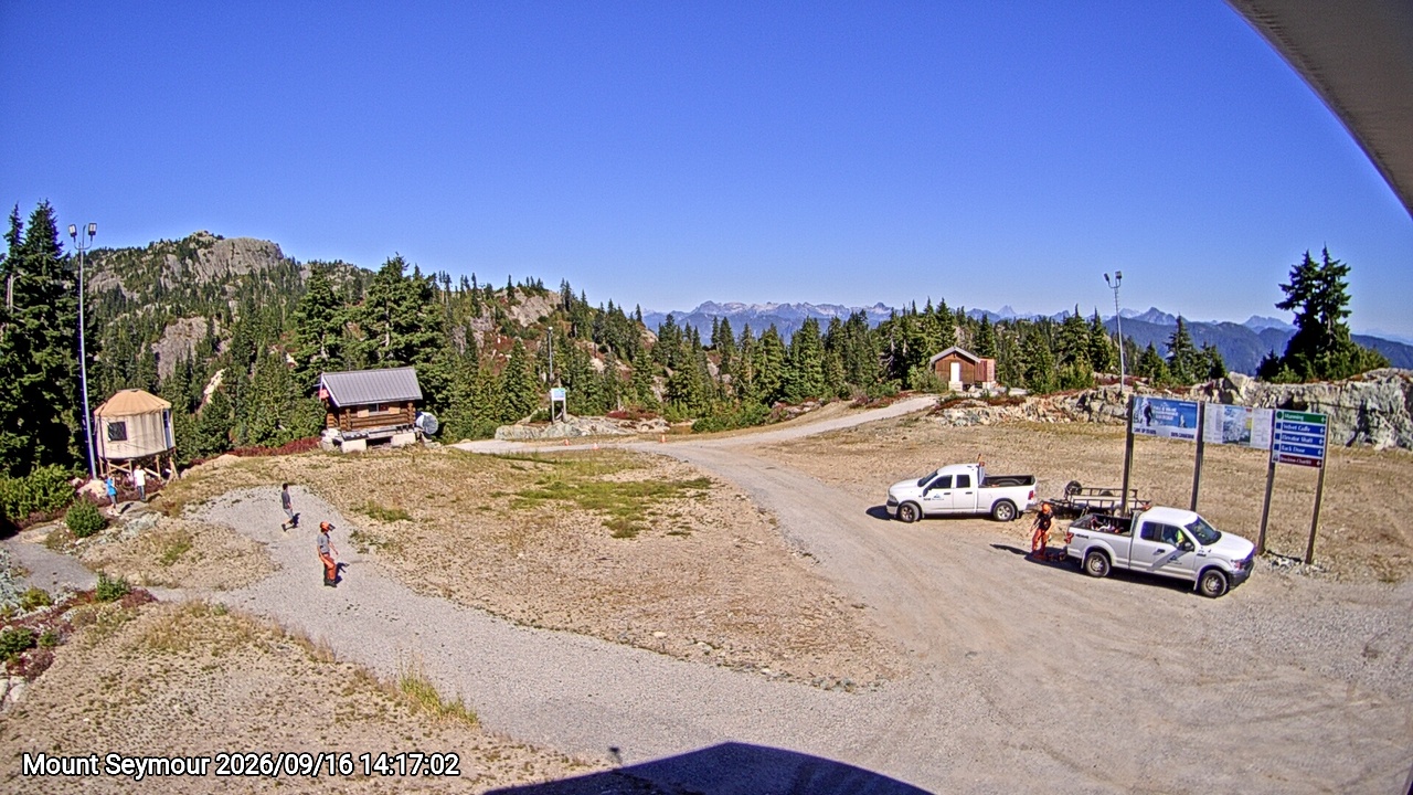 Webcam frame from Mount Seymour on 2026/09/16