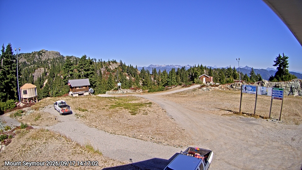 Webcam frame from Mount Seymour on 2026/09/17