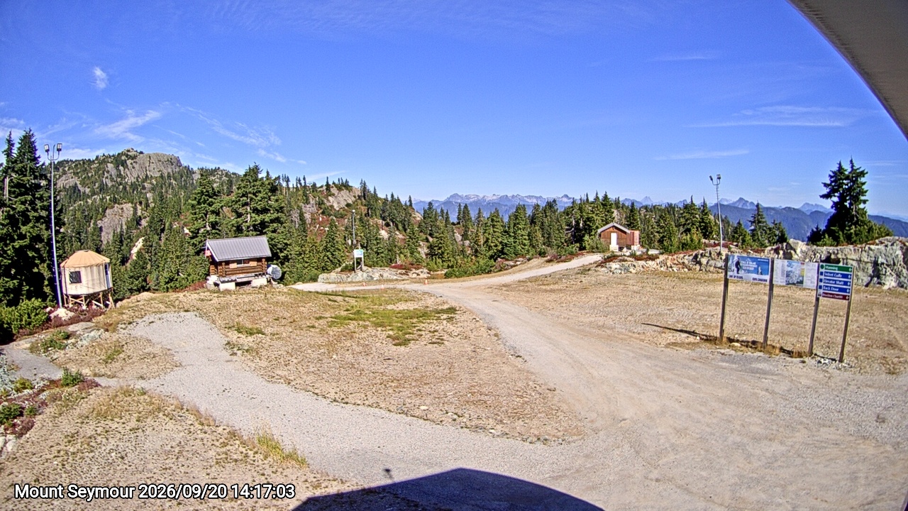 Webcam frame from Mount Seymour on 2026/09/20
