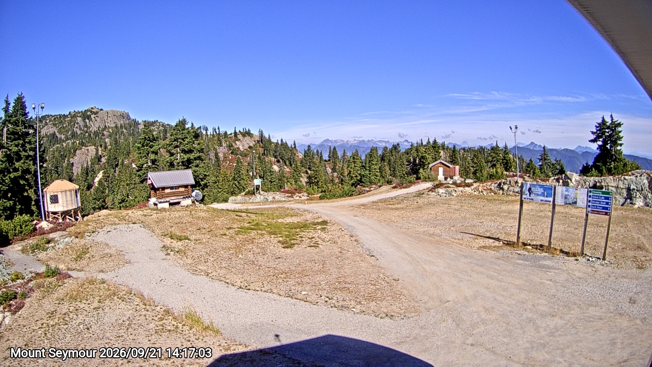 Webcam frame from Mount Seymour on 2026/09/21