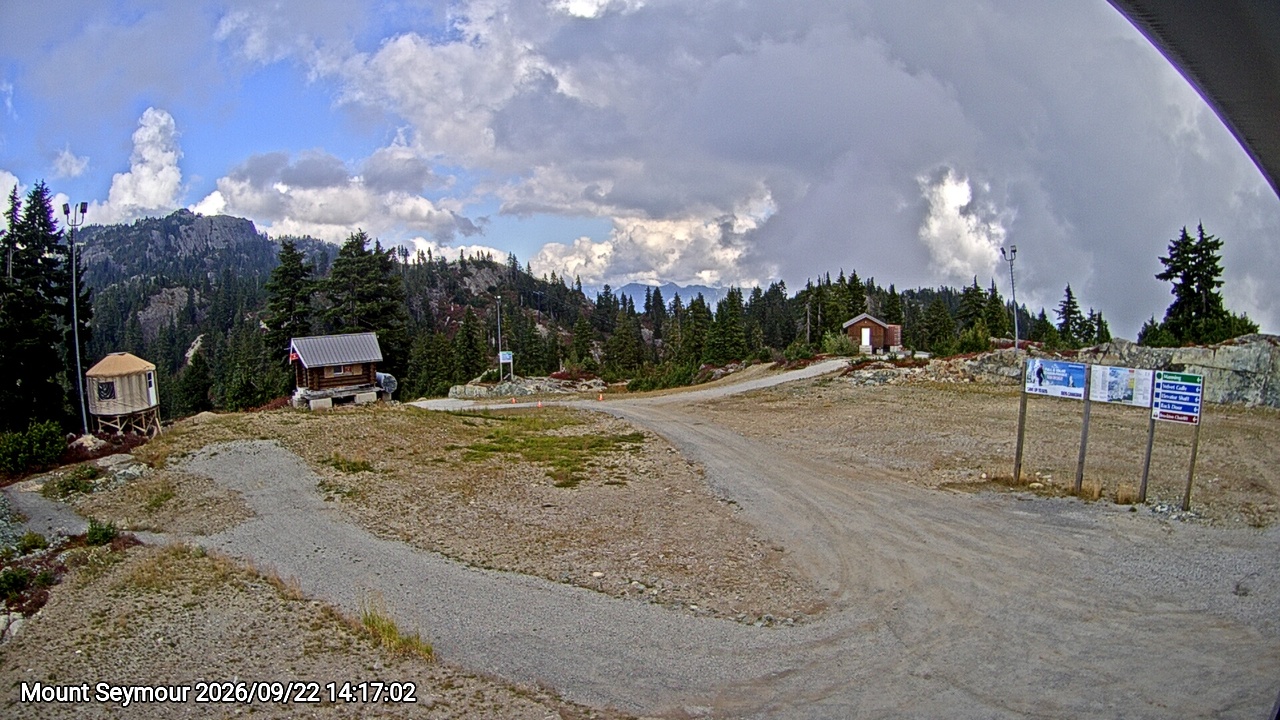 Webcam frame from Mount Seymour on 2026/09/22