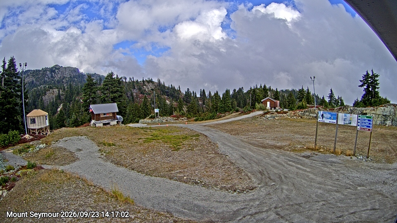 Webcam frame from Mount Seymour on 2026/09/23