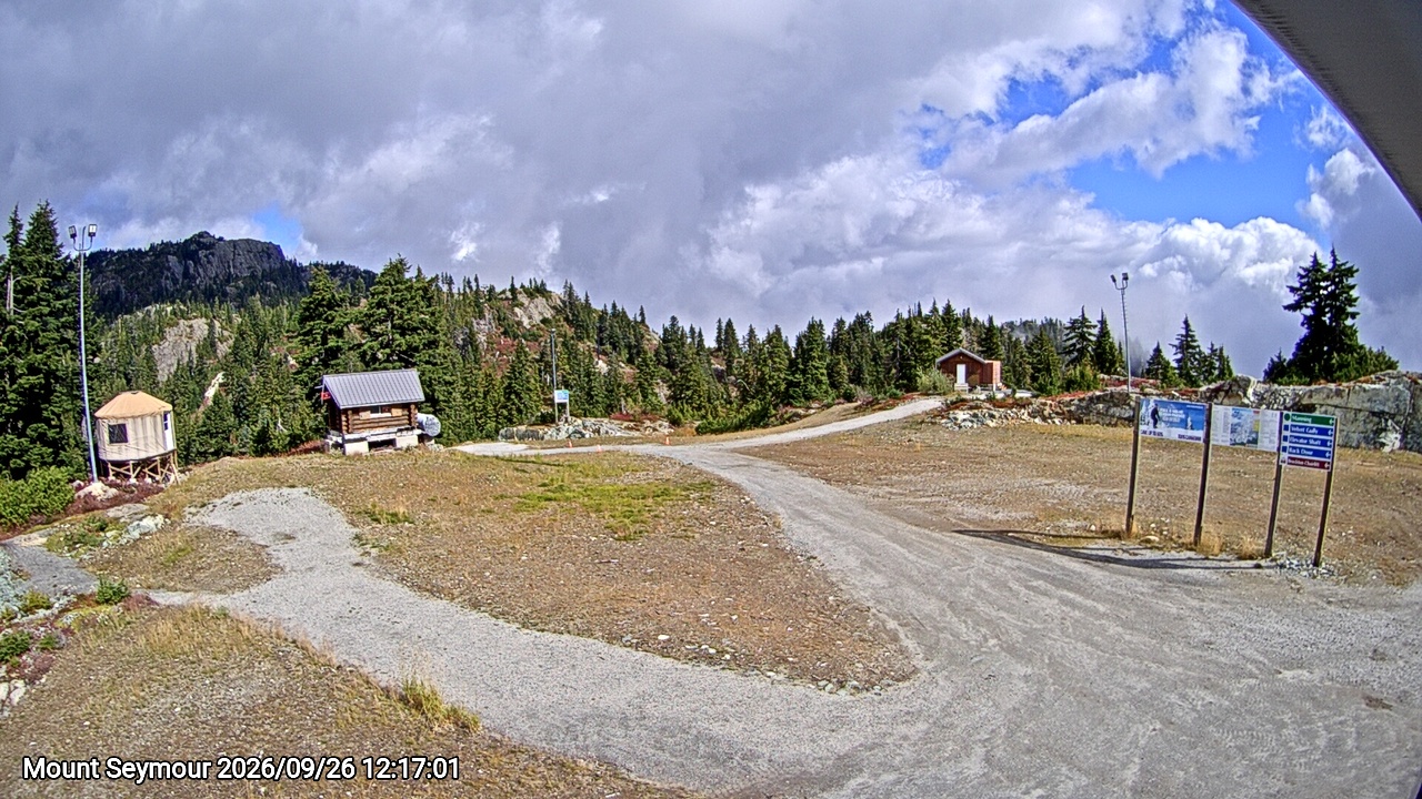 Webcam frame from Mount Seymour at 2026/09/26 12:00