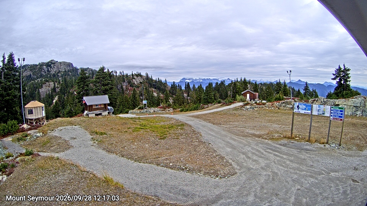 Webcam frame from Mount Seymour at 2026/09/28 12:00
