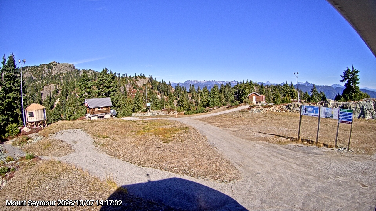 Webcam frame from Mount Seymour on 2026/10/07