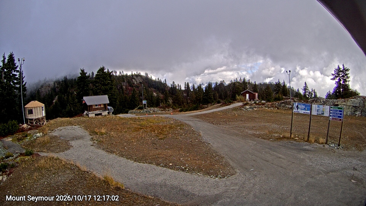 Webcam frame from Mount Seymour at 2026/10/17 12:00