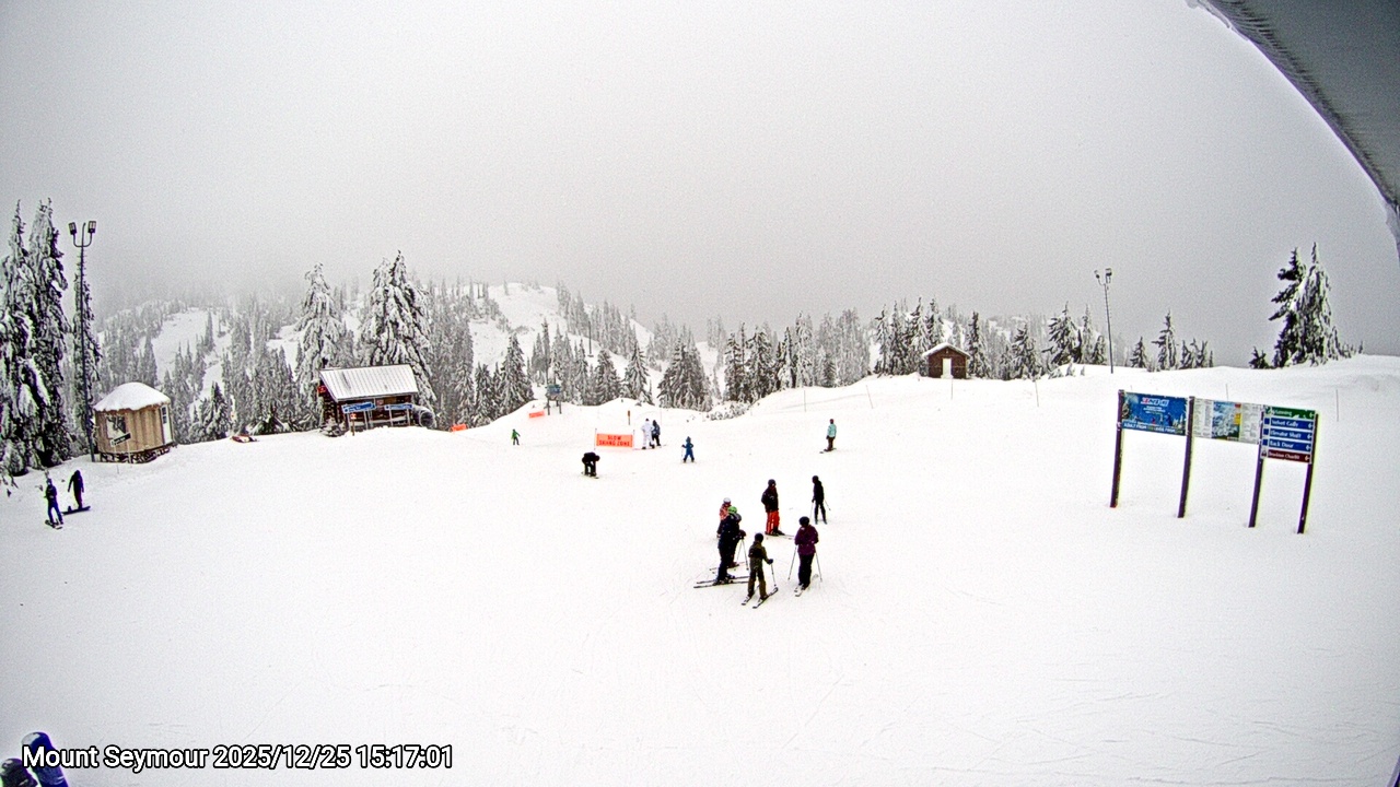 Latest webcam frame from Mount Seymour