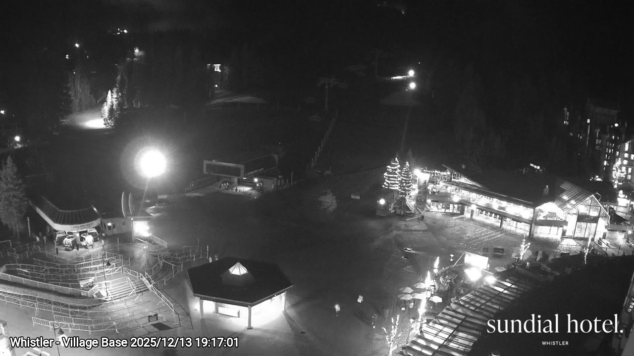 Latest webcam frame from Whistler - Village Base